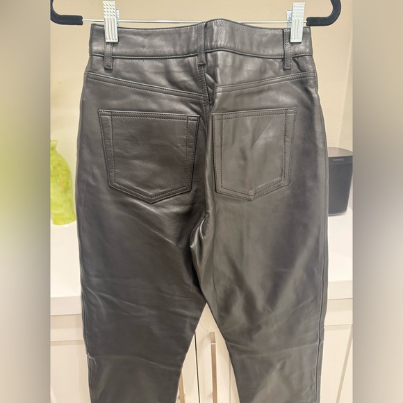 Reformation Veda Cynthia Leather Pants - Picture 6 of 7